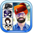 Funny Face and Turban Stickers Photo Editor icon