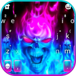 Icono de programa: Horror Fire Skull Keyboar…