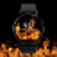 Icono de programa: Animated Flames Watch Fac…