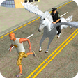 Icono de programa: Flying Mounted Police Hor…