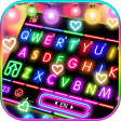 Icon of program: Sparkle Neon Lights Keybo…