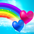 Icon of program: Cute Rainbow Live Wallpap…