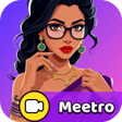 Icon of program: Meetro  Online Video Call…
