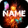 Icon of program: Fire Effect Name Art Make…
