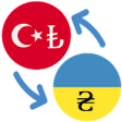 Icon of program: Turkish lira to Ukrainian…