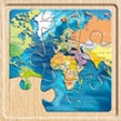 Icon of program: World Map Puzzle (Jigsaw)