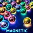 Icono de programa: Magnetic balls: glowing n…