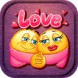 Icon of program: Love Gif Emoji