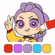 Icon of program: Coloring Idolfighting