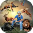Icon of program: Wild Animal Photo Frames …