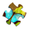 Icono de programa: Butterfly Jigsaw Puzzles