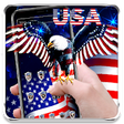 Icon of program: American Flag Eagle Theme