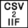 Icon of program: CSV2IIF