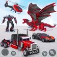 Icono de programa: Dragon Robot Car Game  Ro…