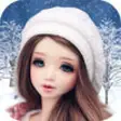 Icon of program: Winter Girl Dressup - Gir…