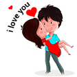 Icon of program: WAStickerApps: Romantic L…