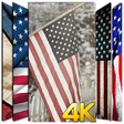Icon of program: American Flag Wallpaper H…