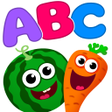 Funny Food ABC games for toddlers and babies icon
