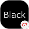 Icon of program: Black theme for LG G7 V35…