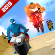 Icono de programa: Super Hero Bike Mega Ramp…