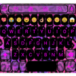 Icono de programa: Leopard Neon Emoji Keyboa…