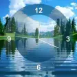 Icon of program: Lake Clock Screensaver