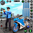 Icono de programa: Police Motorbike 3D Simul…