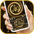 Icono de programa: Gold Glitter Allah Keyboa…