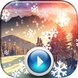 Icon of program: Falling Snow 3D Live Wall…