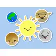 Icon of program: Space Friends Animated Em…