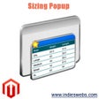 Magento Size Chart Popup icon