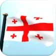 Icon of program: Georgia Flag 3D Free Wall…