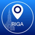 Icon of program: Riga Offline Map + City G…