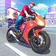 Icono de programa: Hot Pizza Delivery Bike B…