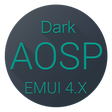Icono de programa: Dark AOSP EMUI 4.X theme