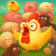 Farm Crazy: Chicken Jam Puzzle icon
