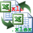 Icono de programa: Batch XLSX to XLS Convert…