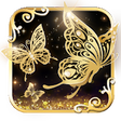 Icon of program: Gold Butterfly Live Wallp…