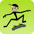 Icon of program: Stickman Skater Free