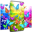 Icon of program: Butterflies live wallpape…