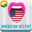 American Accent Learning & free English listening icon