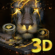 Icono de programa: 3D Golden Lion Parallax T…