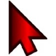 Icon of program: Red Hue Cursor Collection…