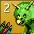 Icon of program: Coloring Book 2: Dinosaur…