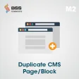 Icon of program: Duplicate CMS Page/Block …