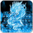 Icono de programa: Blue Fiery Dragon Keyboar…