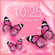 Icon of program: Pink Butterfly Live Wallp…