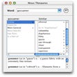 Icon of program: Nisus Thesaurus