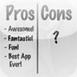 Icon of program: Pros & Cons