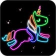 Icon of program: Neon Draw - Glow Doodle A…